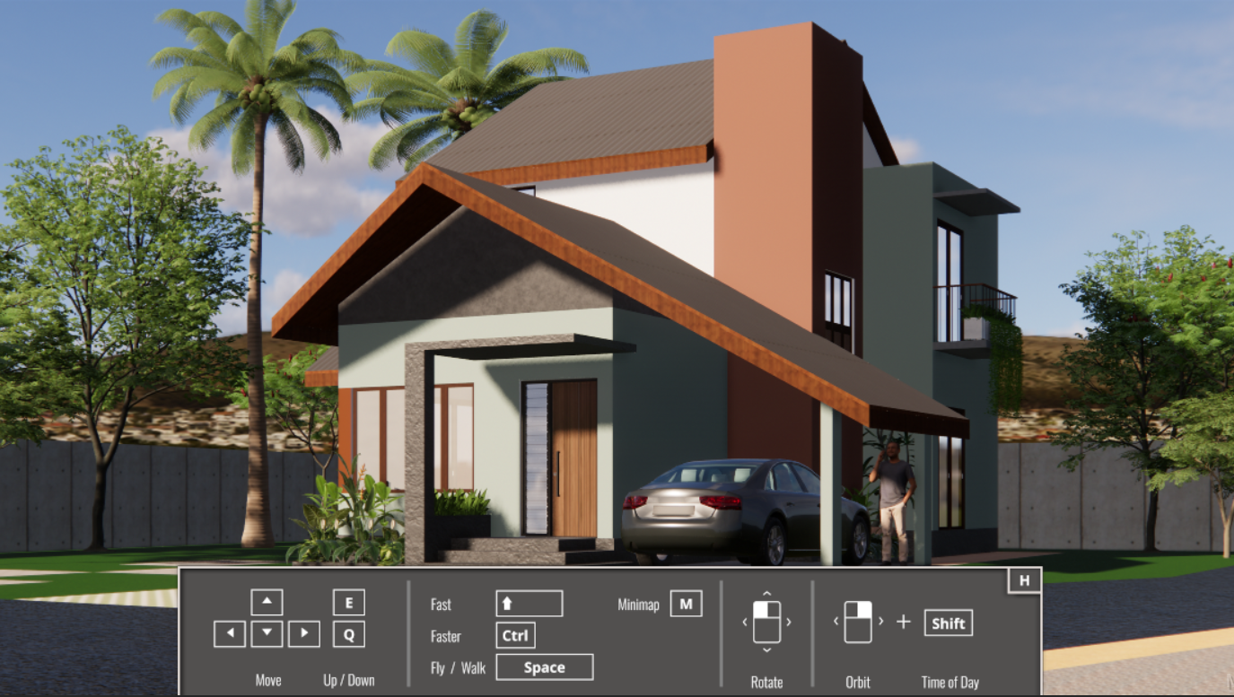 3D Walkthrough Preview